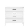 Hanah Home Cómoda Blanca con 4 Cajones